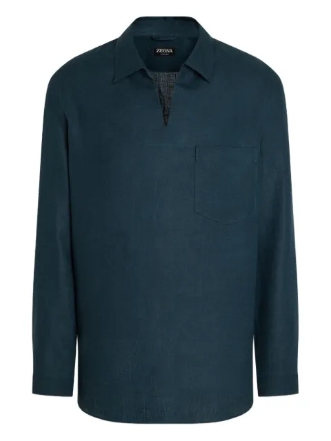 Zegna linen t-shirt