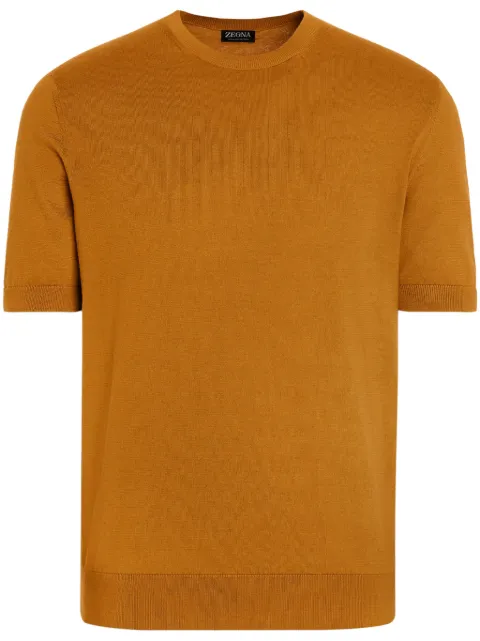 Zegna playera de algodón