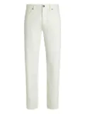 Zegna linen-cotton blend jeans - White