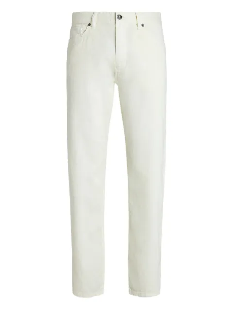 Zegna linen-cotton blend jeans