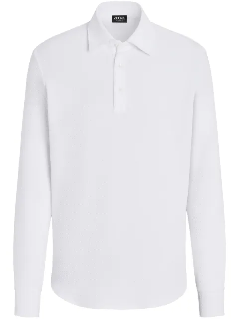 Zegna cotton polo shirt
