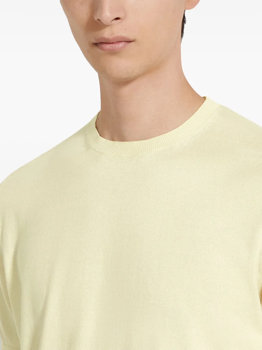 Shop Zegna Cotton T-shirt