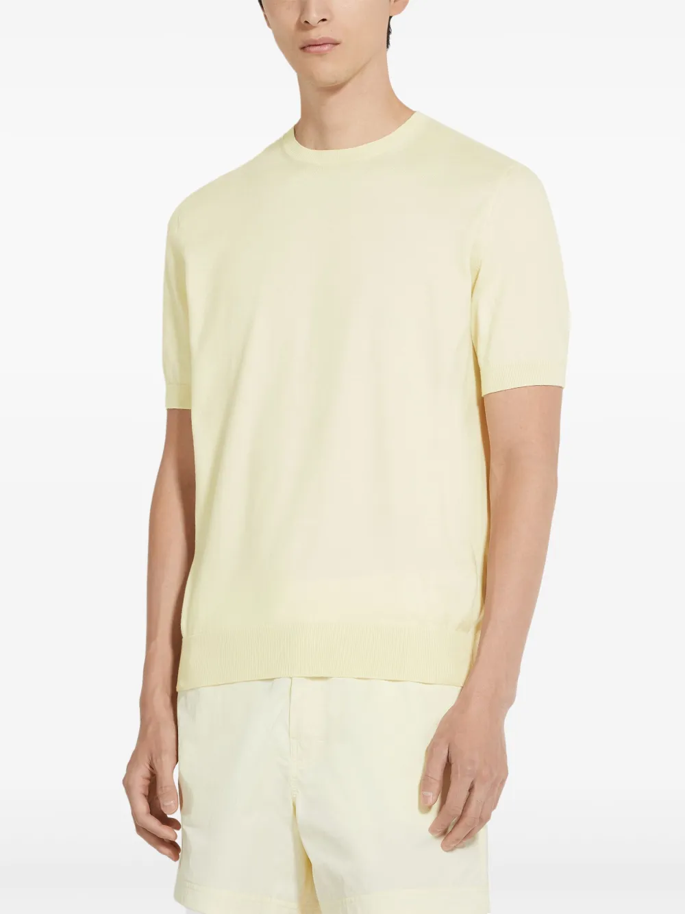 Shop Zegna Cotton T-shirt