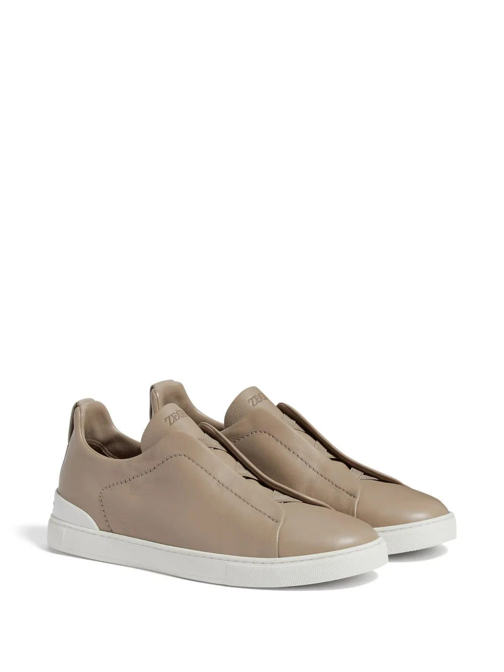 Zegna Triple Stitch sneakers - Bruin