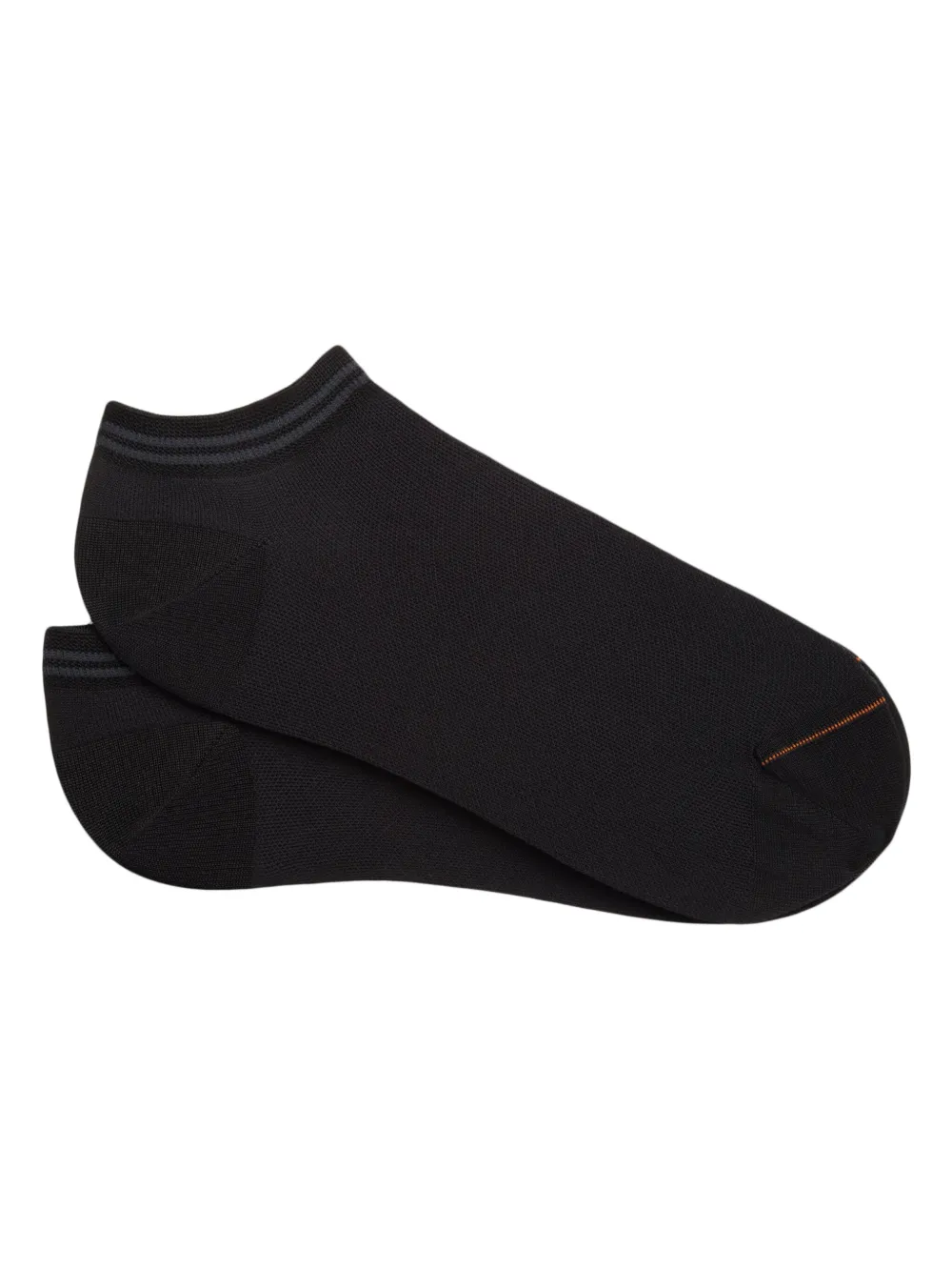 Zegna Sokken met gestreept detail Zwart
