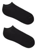 Zegna stripe-detail socks - Black