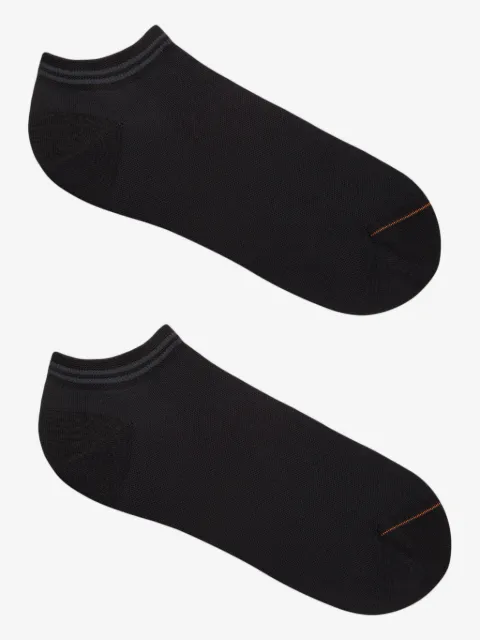 Zegna stripe-detail socks 
