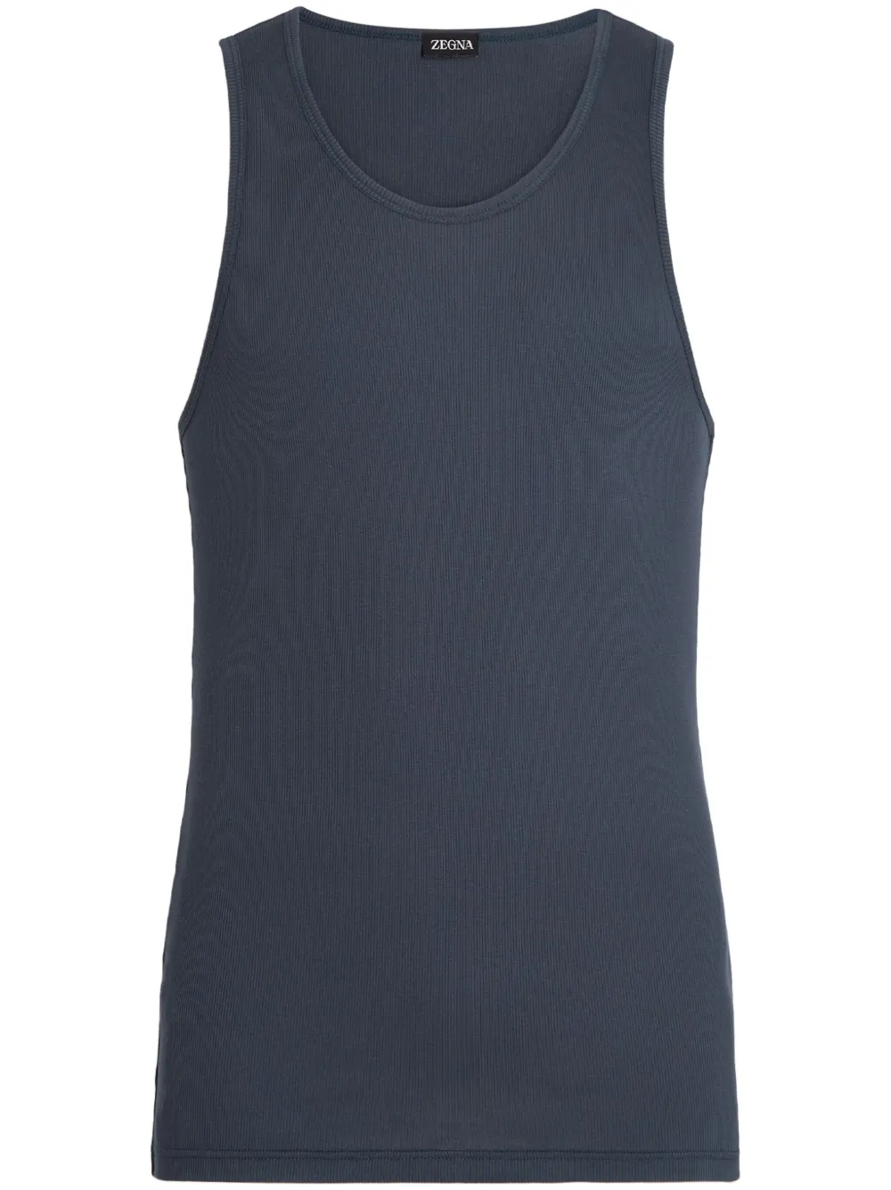 Zegna Canotta con scollo ampio - Blu