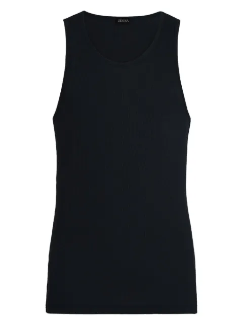 Zegna scoop-neck tank top 
