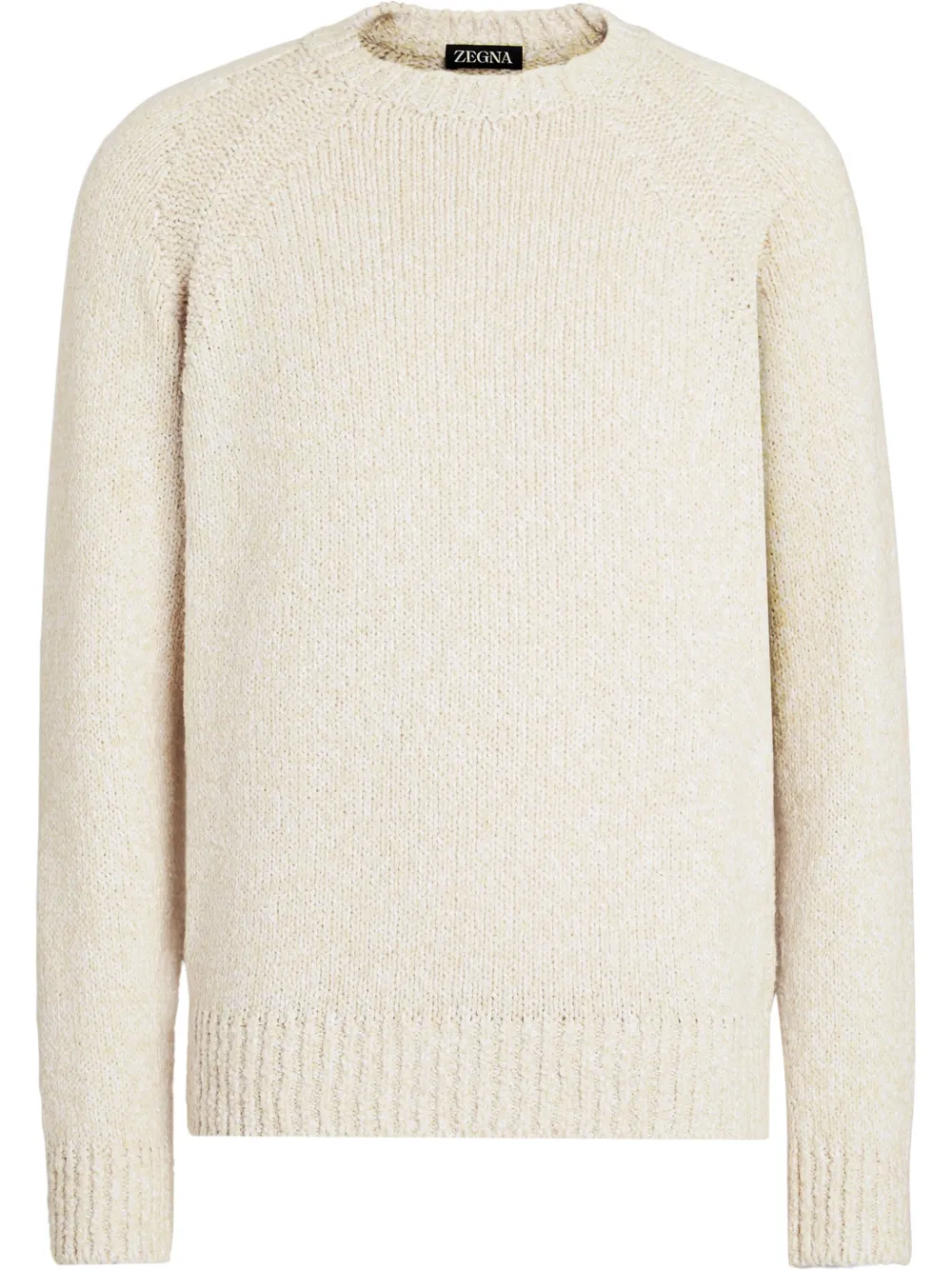 Zegna suéter con cuello redondo | amarillo | Image 1