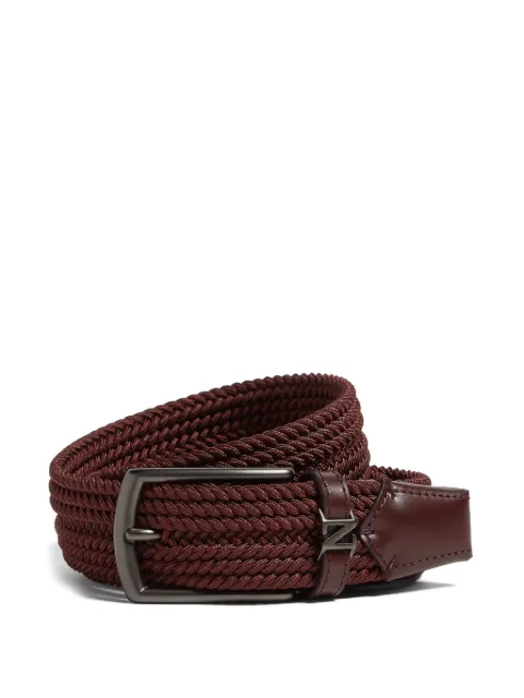 Zegna braided belt