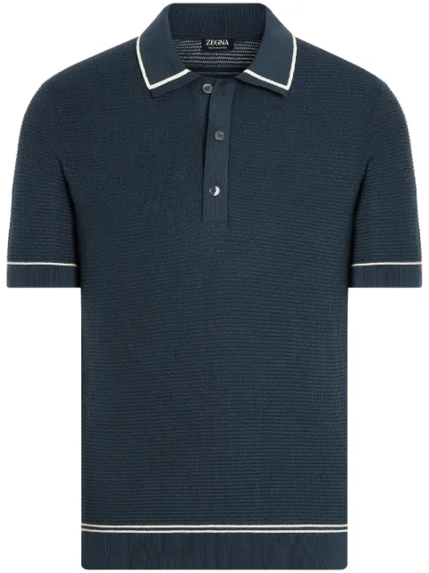 Zegna cotton polo shirt