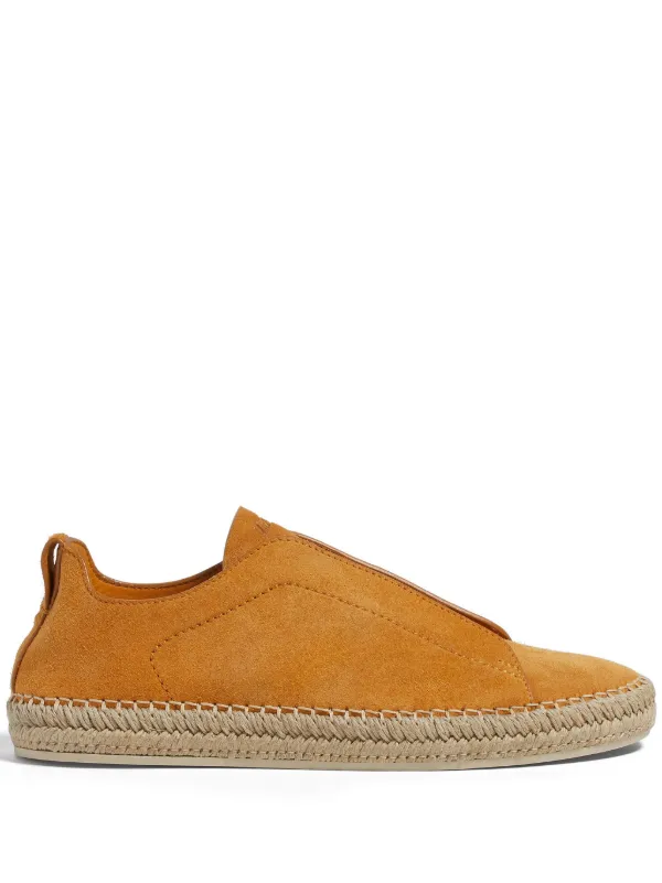 Zegna Espadrille Triple Stitch | Laranja | FARFETCH BR