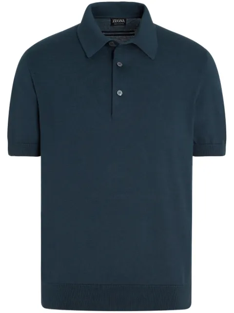 Zegna cotton polo shirt