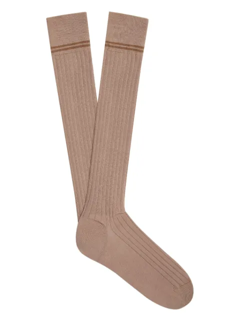 Zegna ribbed socks 