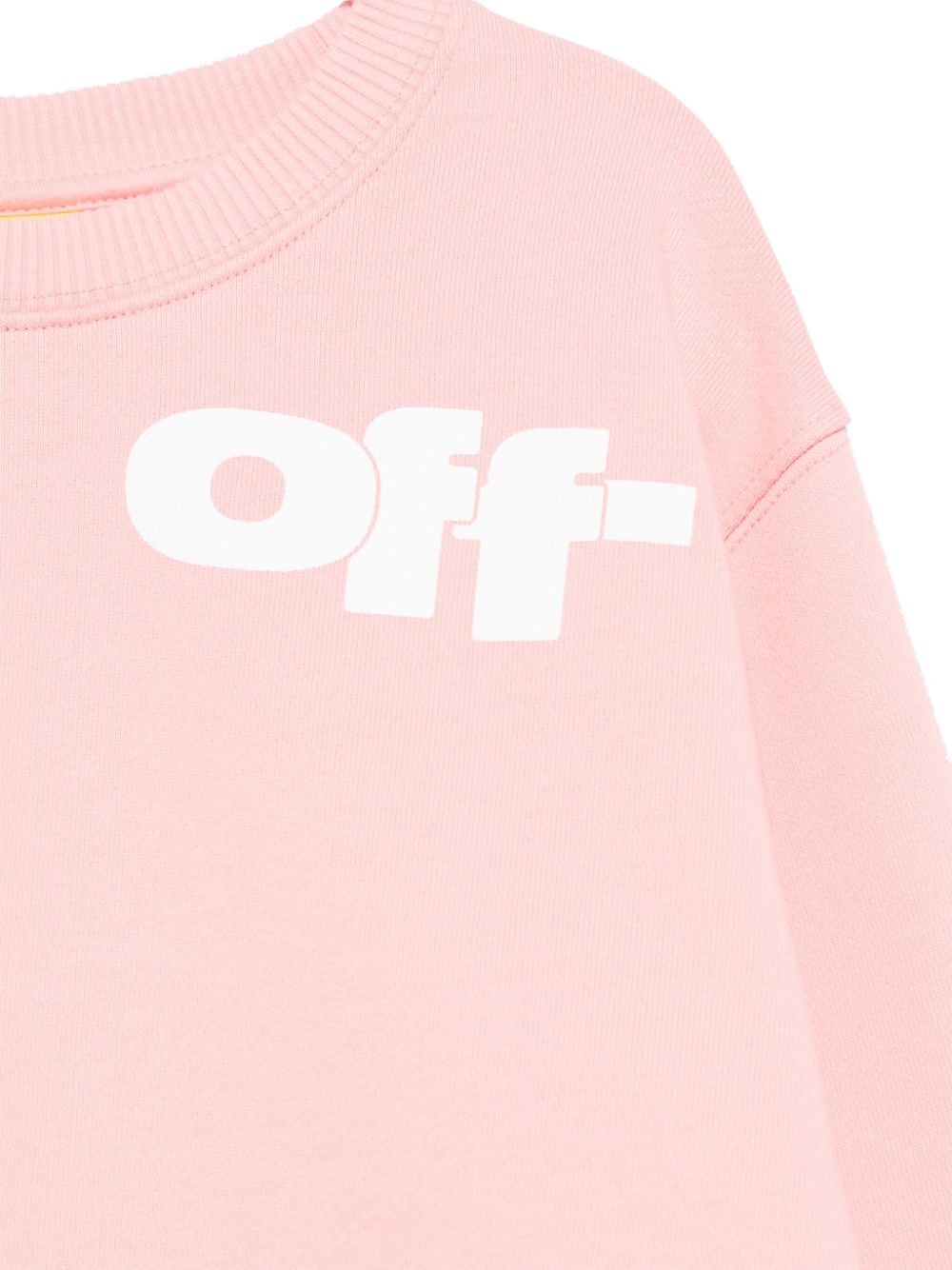 OFF-WHITE LOGO-PRINT SWEATSHIRT 