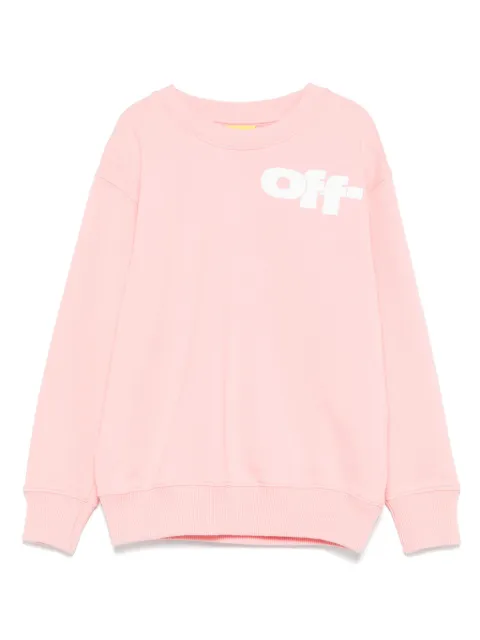 Off-White Kids logo-print sweatshirt