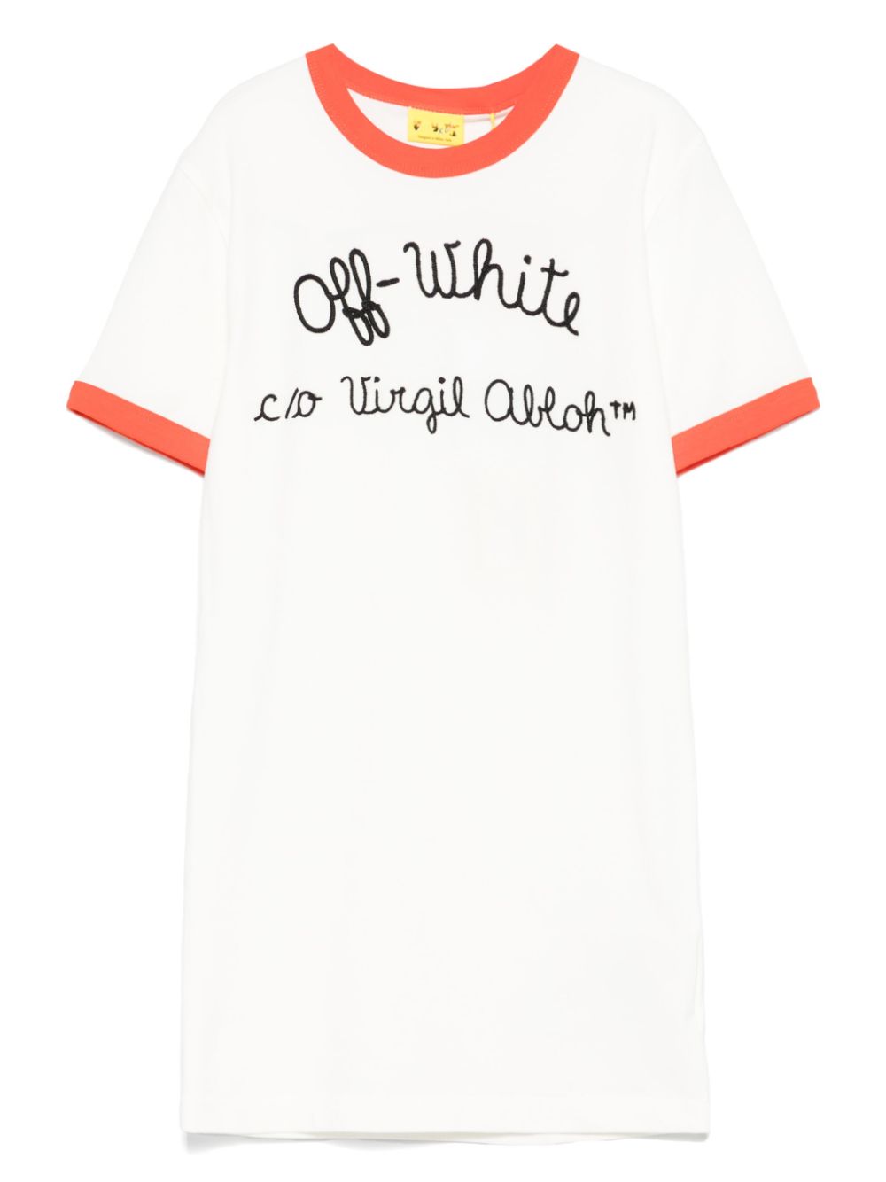 Off-White Kids logo-embroidered dress