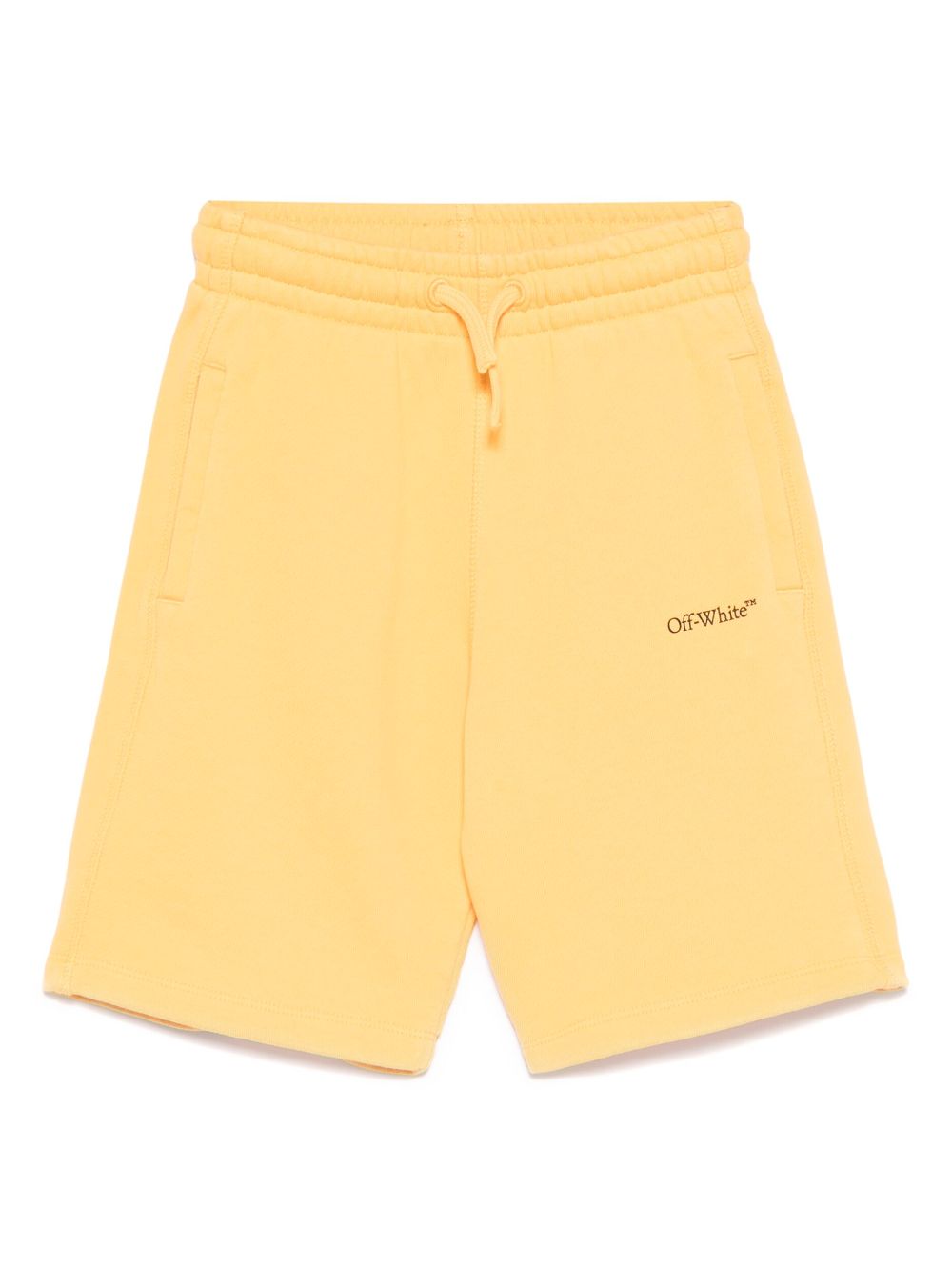 Off-White Kids Bookish shorts - Yellow