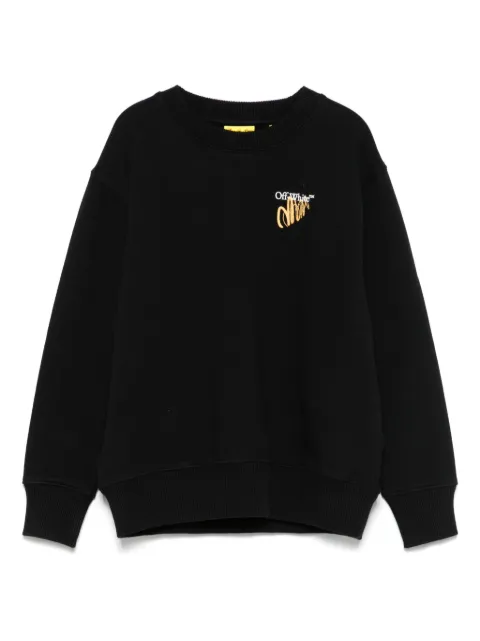 Off-White Kids Felpa con stampa