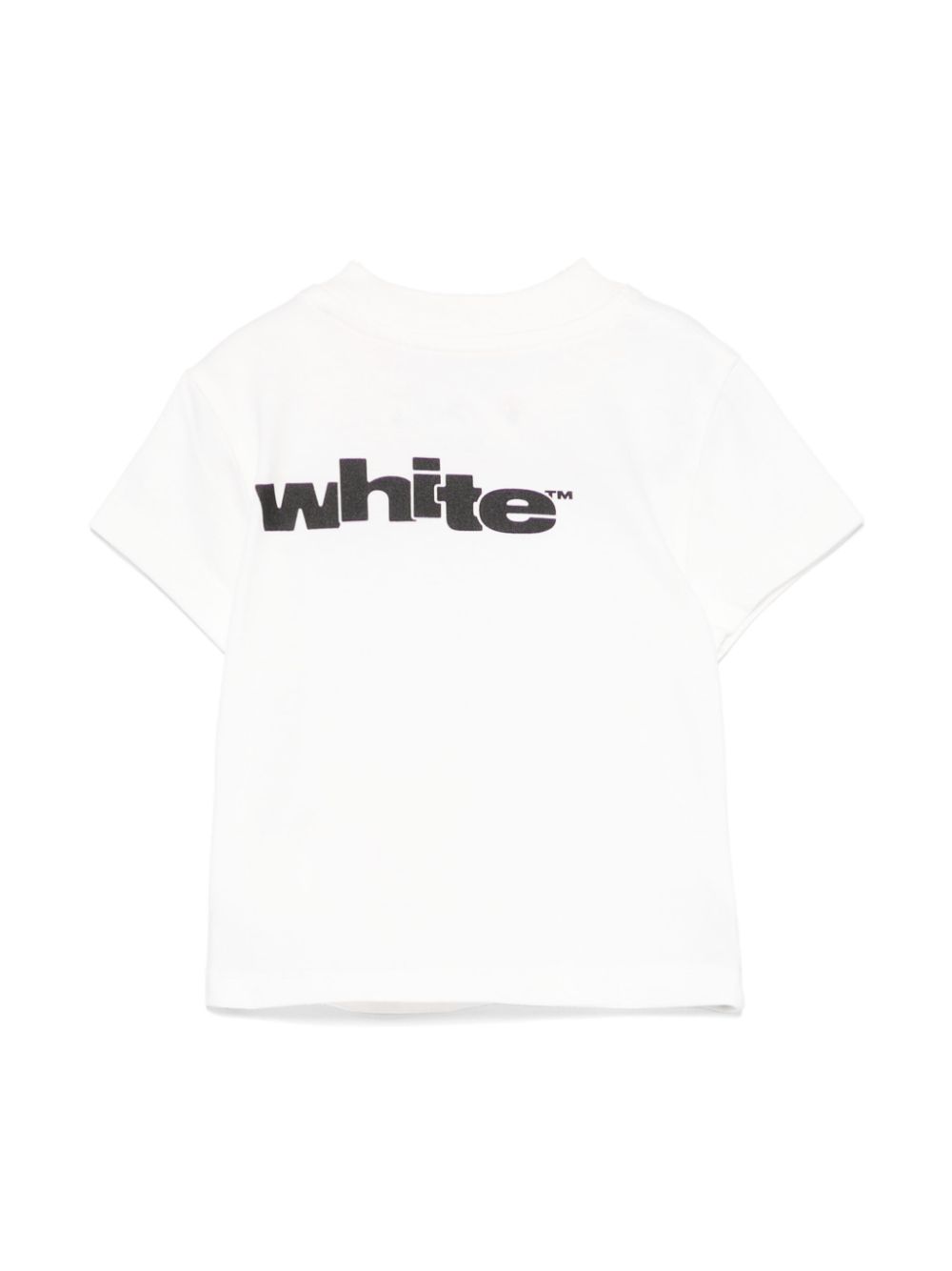 Off-White Kids Type Graphic T-shirt - Wit