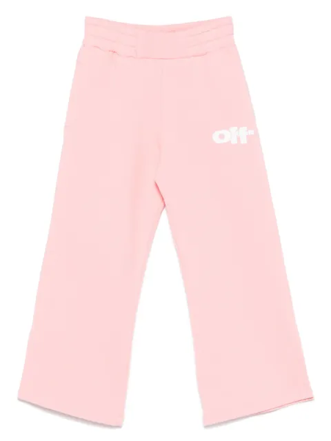 Off-White Kids Type Graphic track pants
