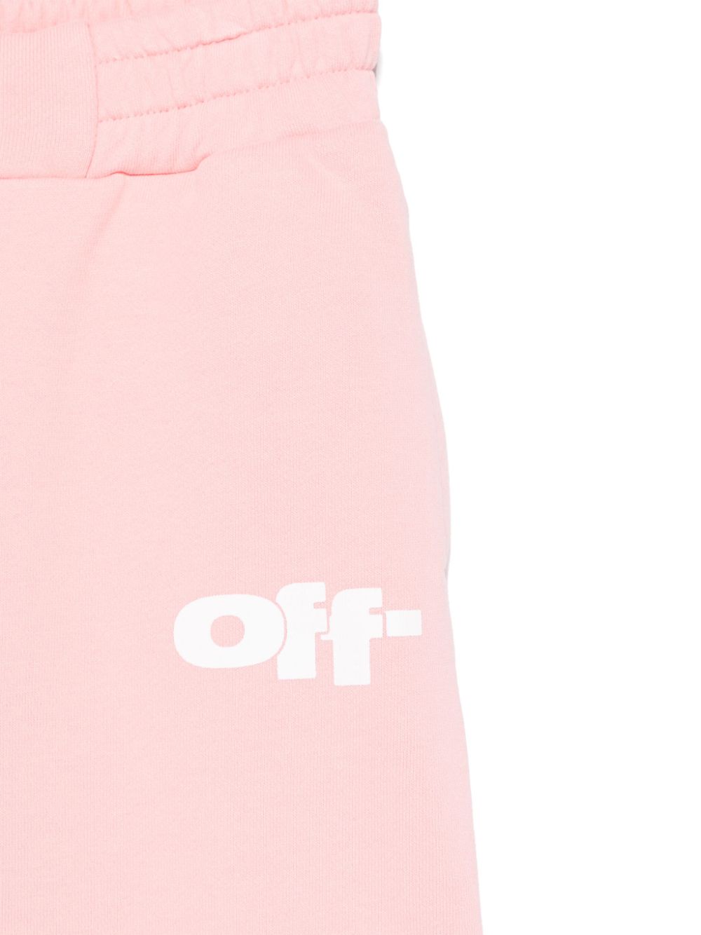 Off-White Kids Type Graphic trainingsbroek Roze