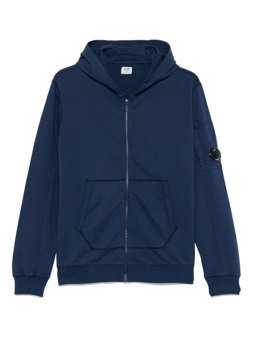 C.P. Company Kids lens-detail hoodie - Blue