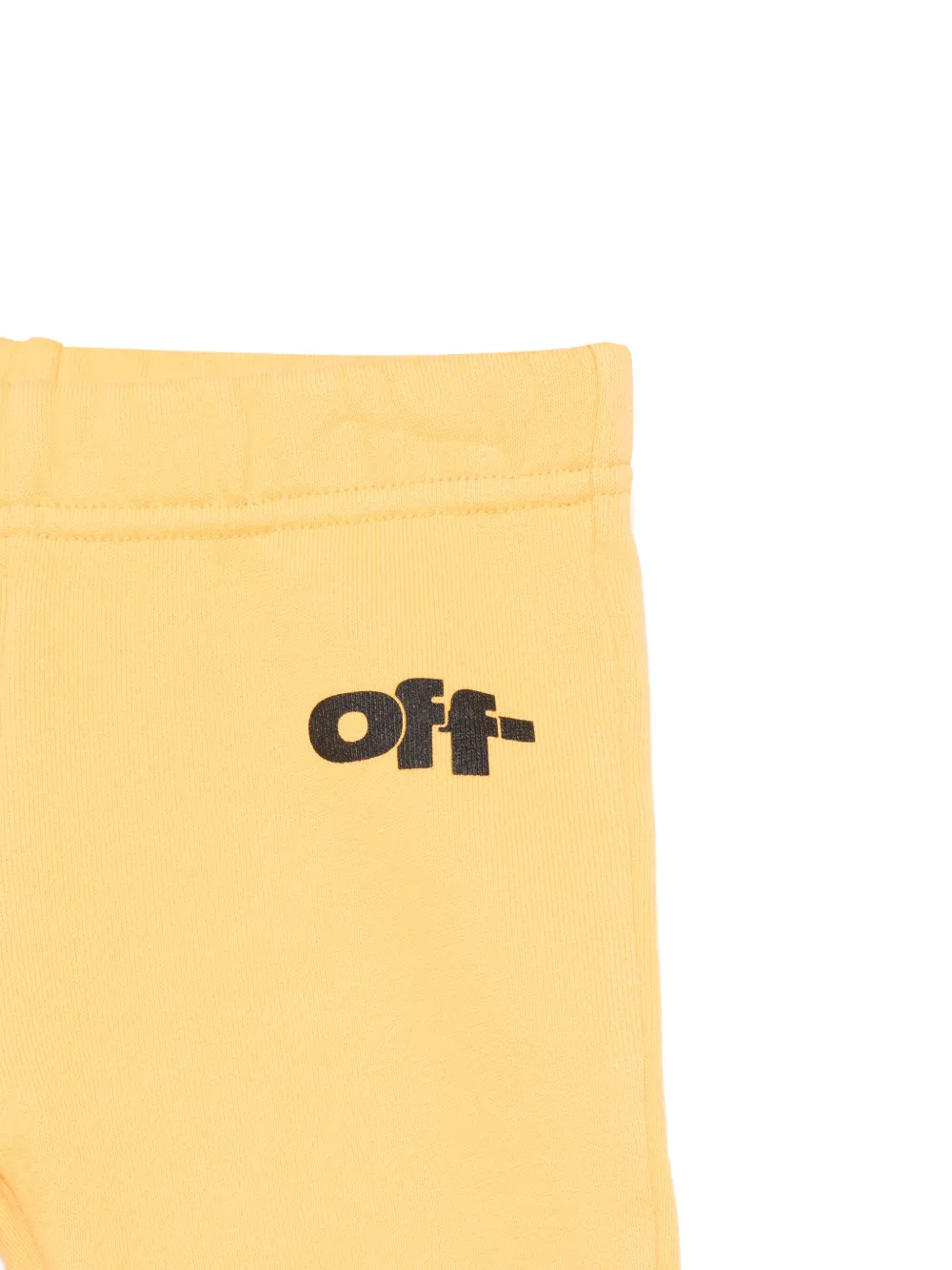 Off-White Kids Type Graphic trainingsbroek Geel
