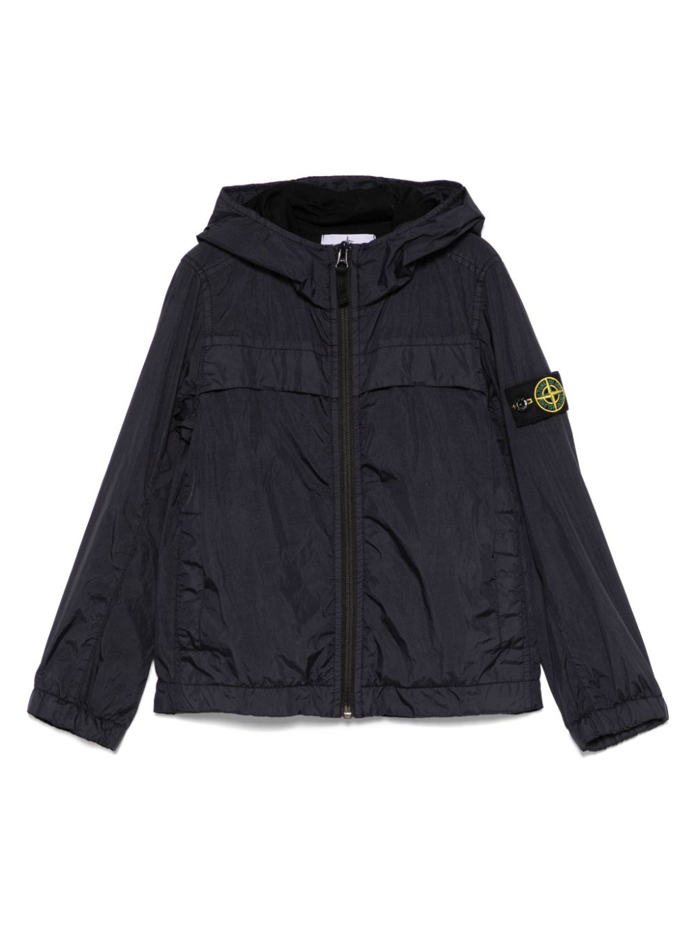 Stone Island Junior Jack met Compass-logopatch Blauw