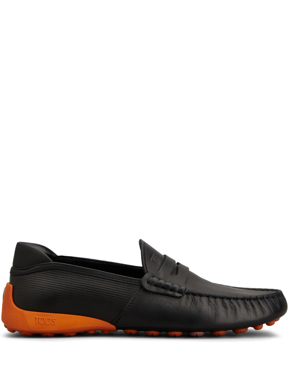 Tod's Loafers met logo-reliëf Zwart