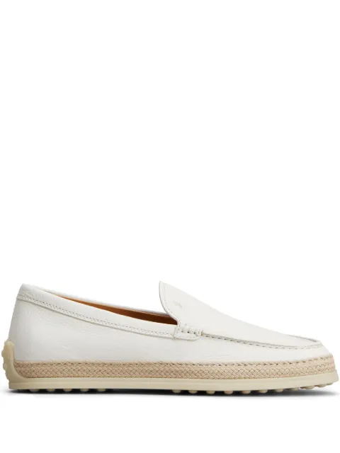 Tod's لوفر جلد