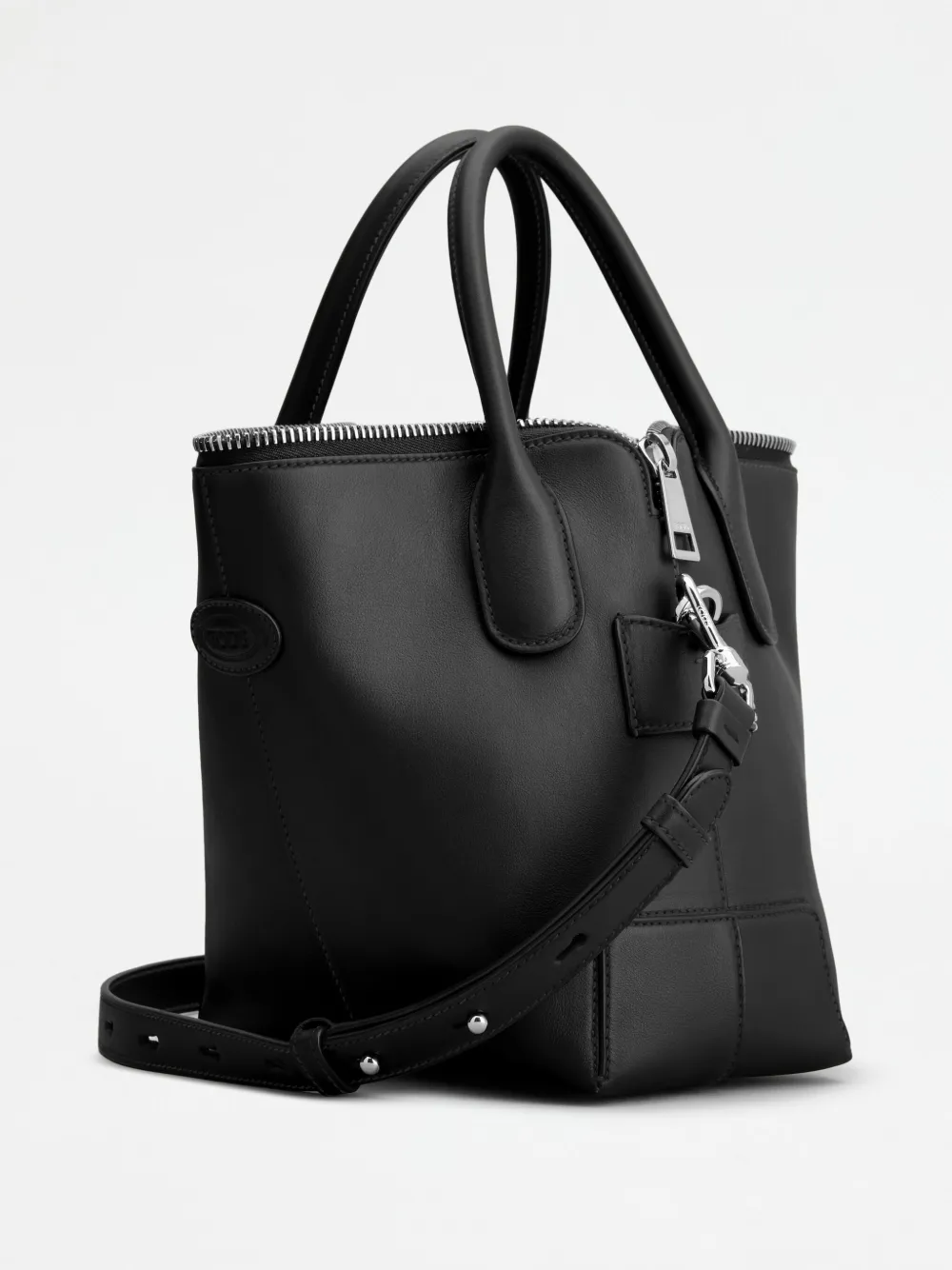 Tod's Mini Di Tote Bag In Black