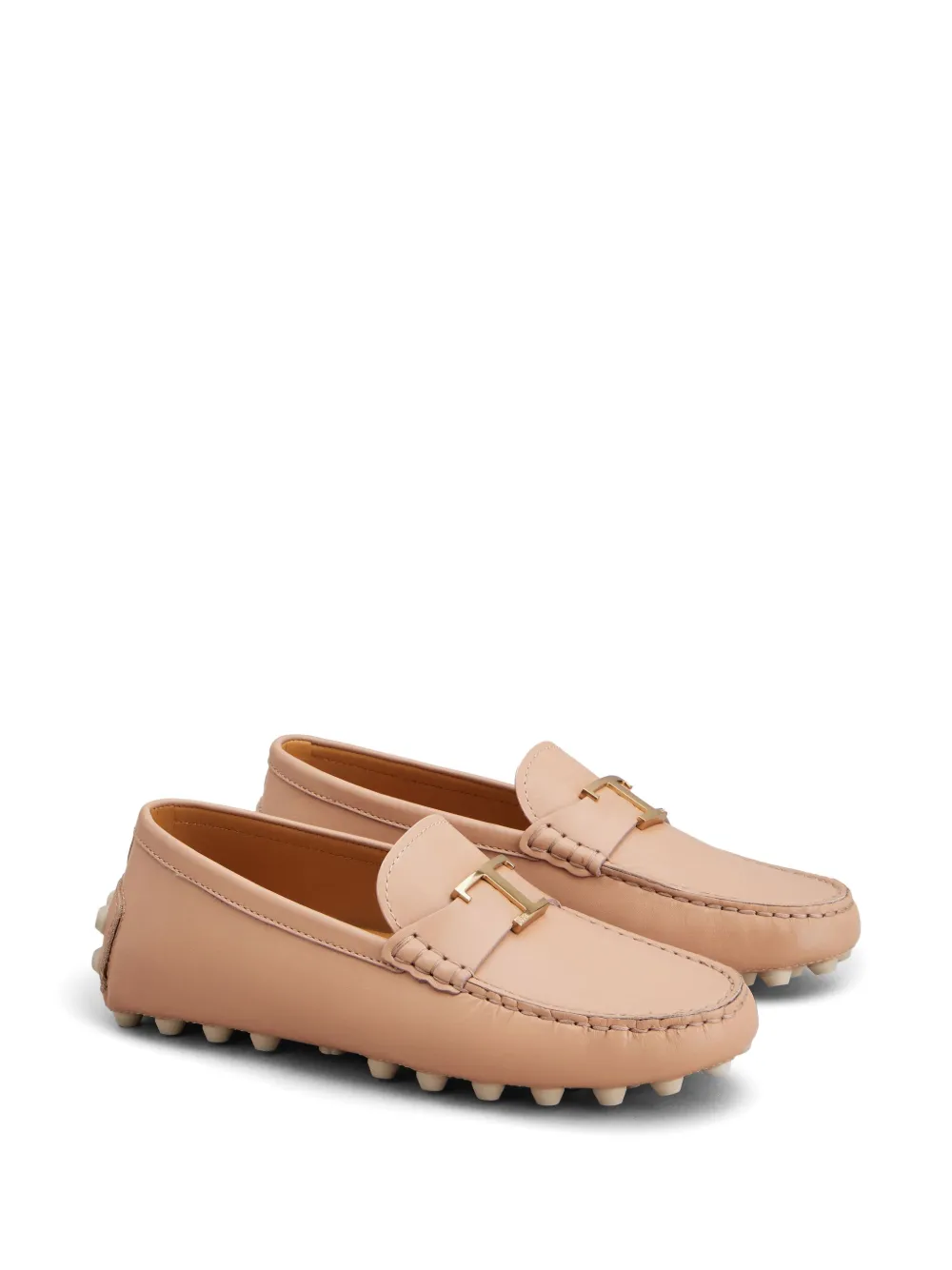 Tod's Gommino suède loafers - Roze