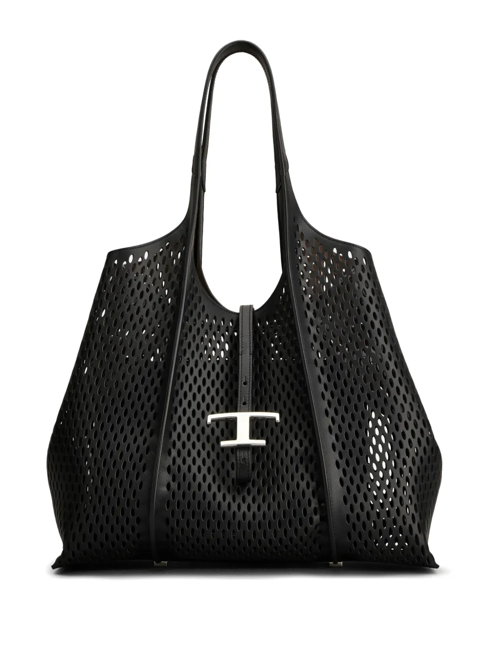 Tod's medium T Timeless tote bag | Black | Image 1