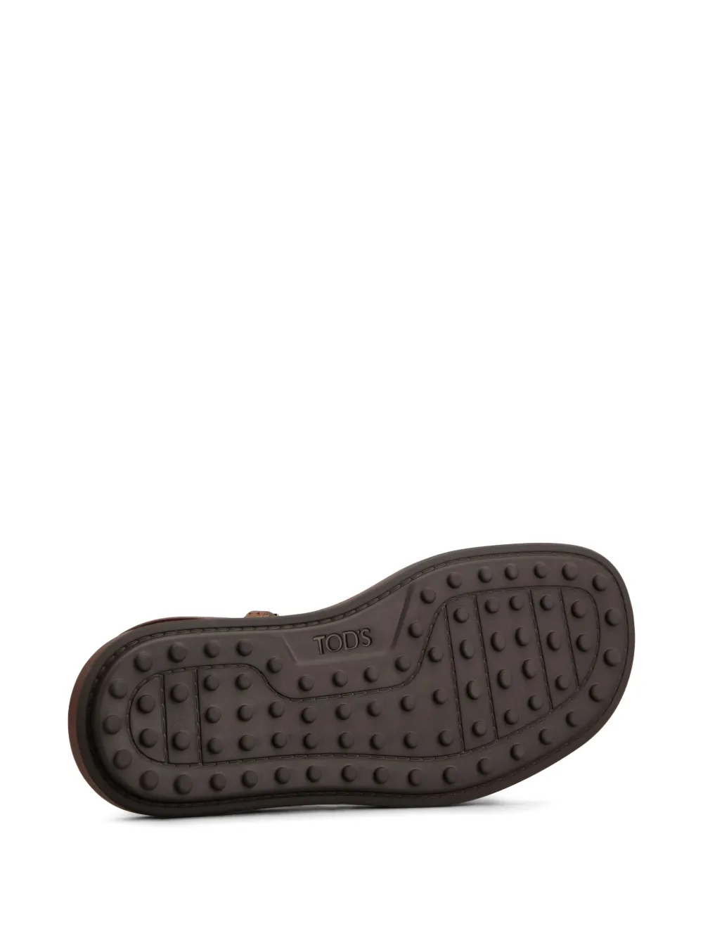 Tod's leather sandals Brown
