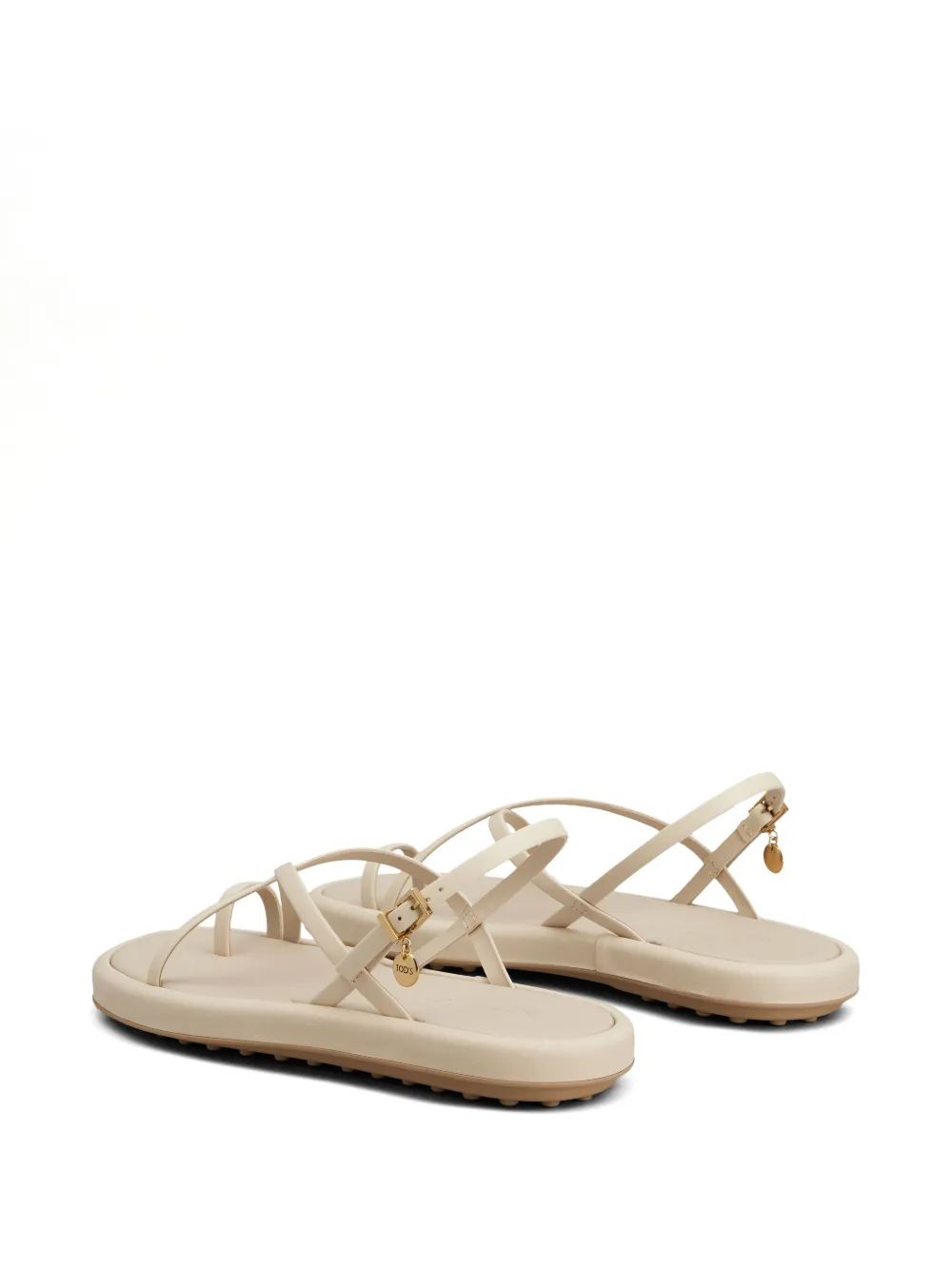 Tod's leather sandals Neutrals