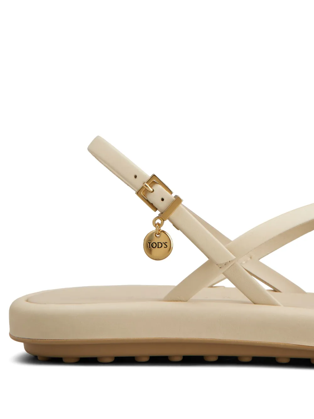 Tod's leather sandals Neutrals