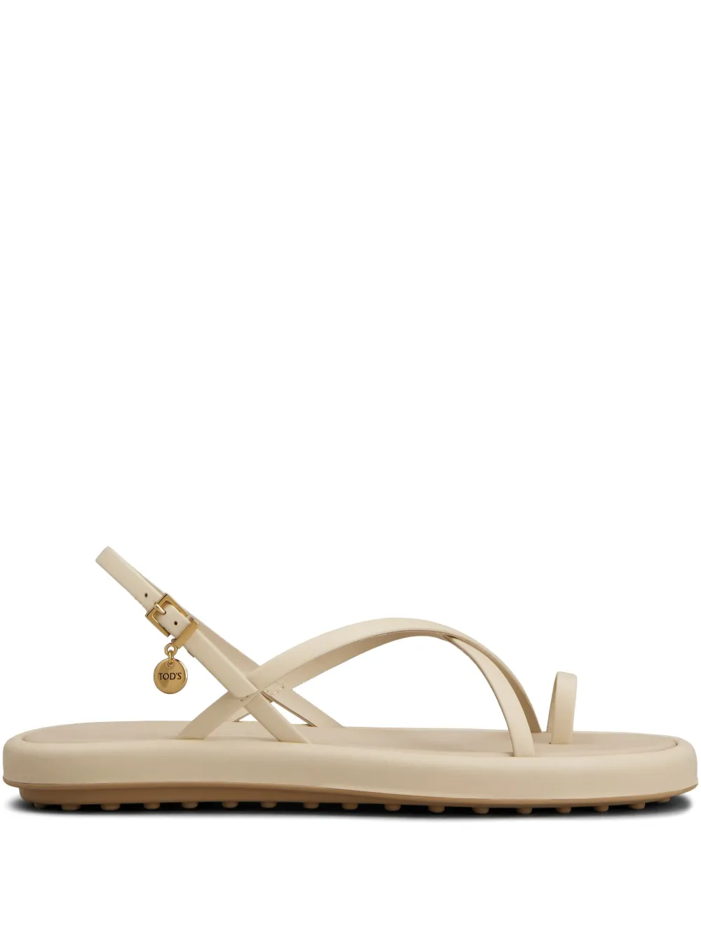 Tod's leather sandals Neutrals