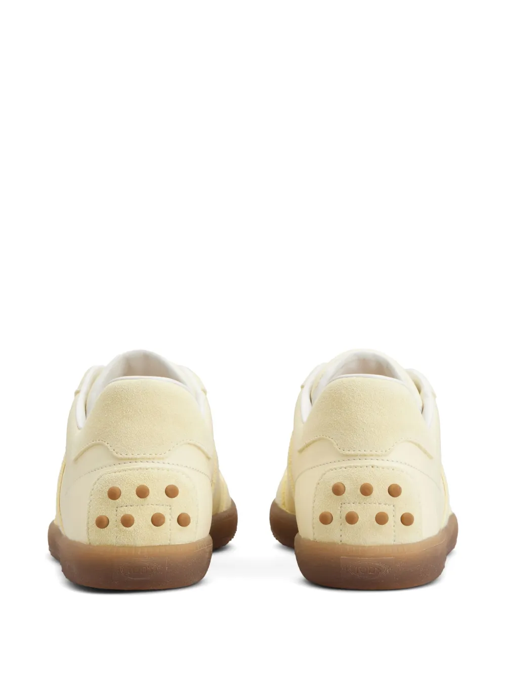 Tod's logo-debossed sneakers Yellow