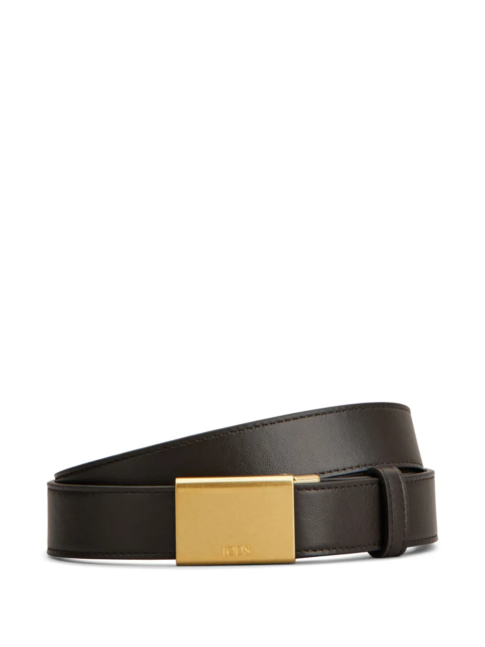 Tod's Leren riem Bruin