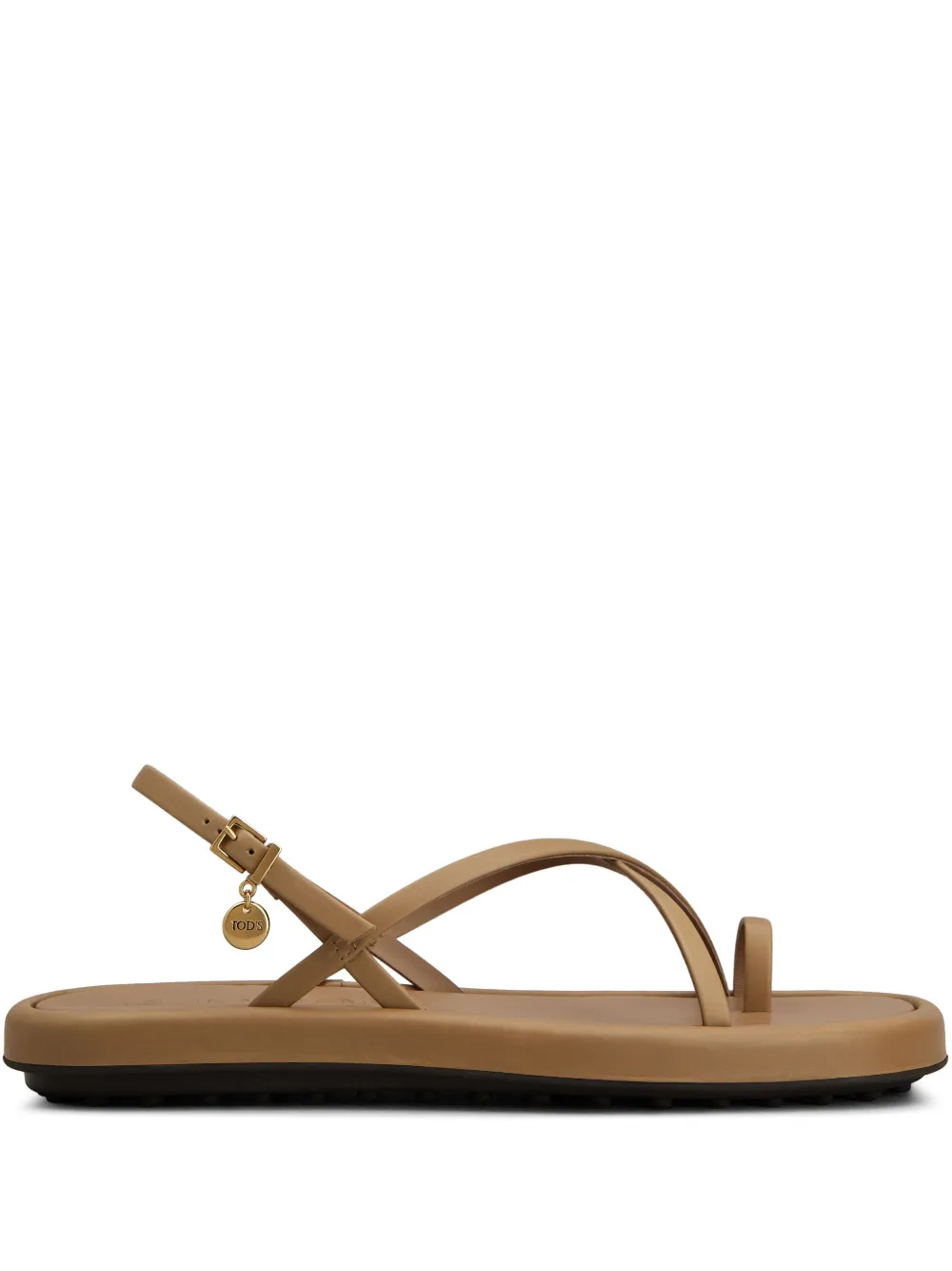 Tod's leather sandals Brown