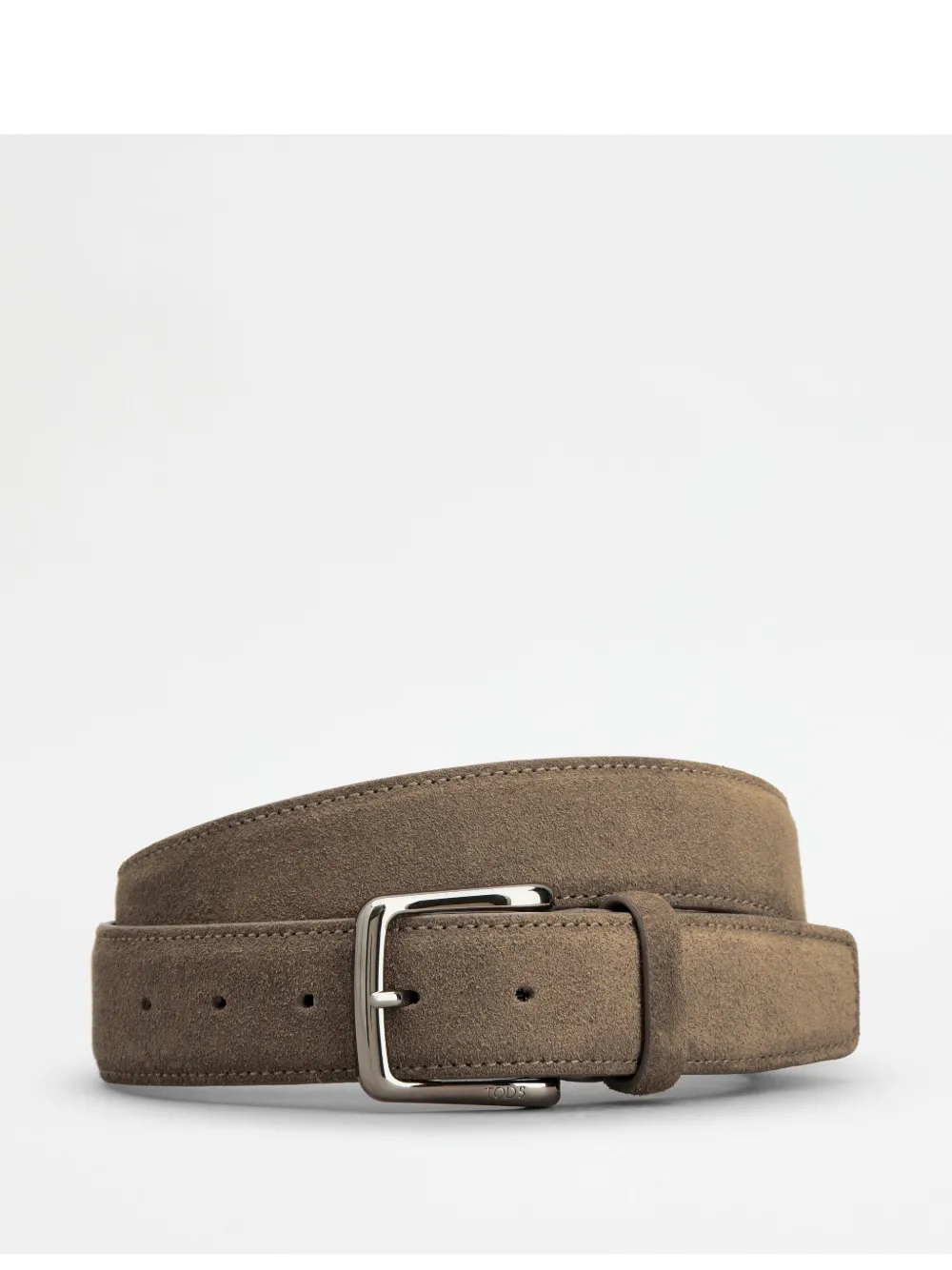 Tod's Cintura in pelle scamosciata - Marrone