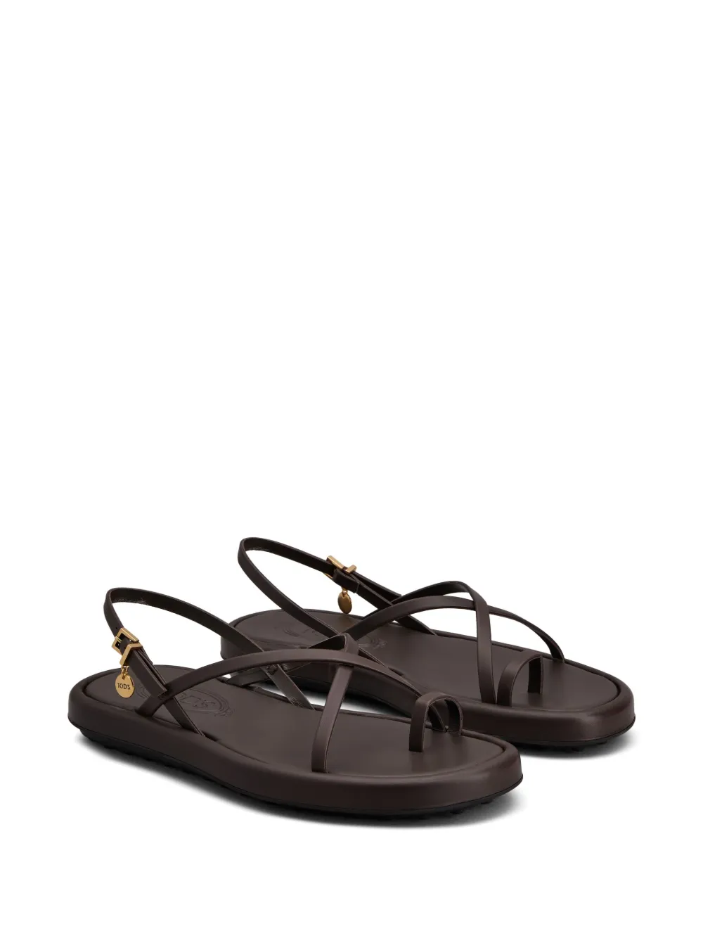 Tod's Leren sandalen - Bruin