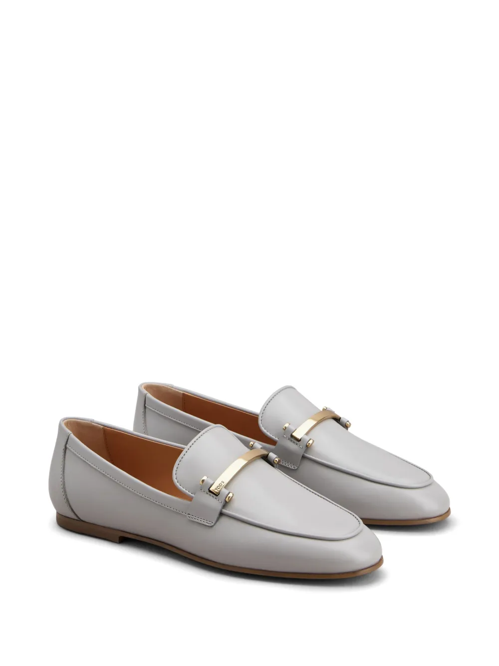 Tod's Leren loafers - Grijs