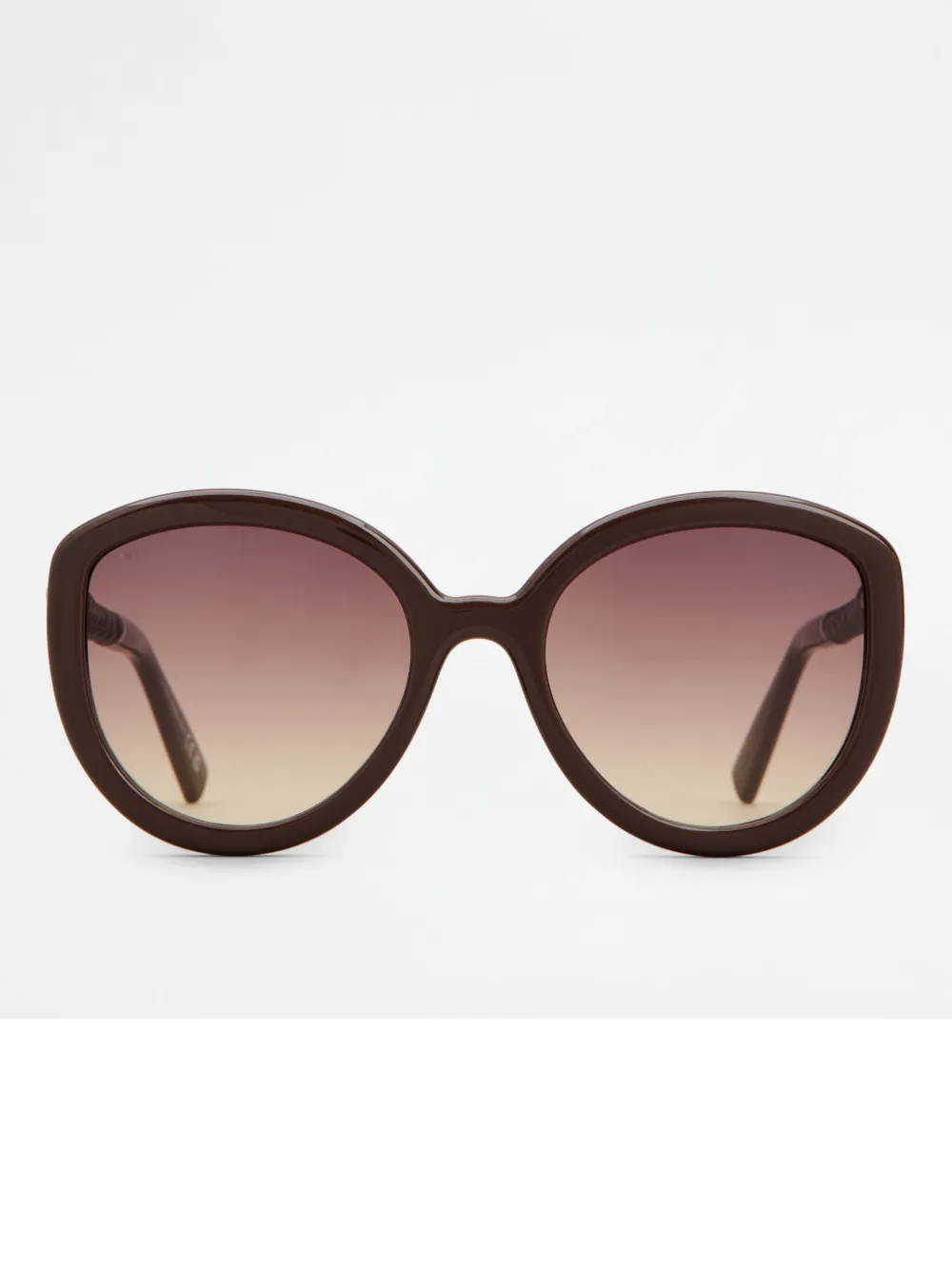Tod's Logo-engraved Sunglasses In Red