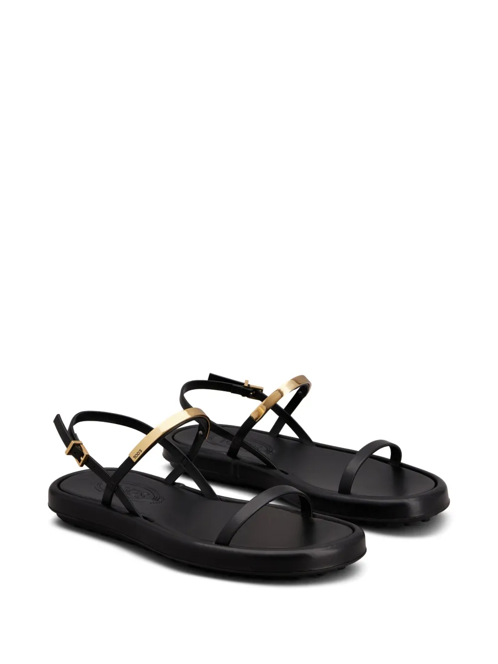 Tod's Leren sandalen - Zwart