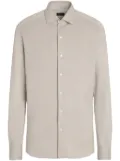 Zegna long-sleeved shirt - Neutrals