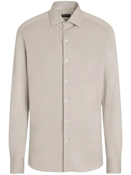 Chemise à manches longues - Zegna - Modalova