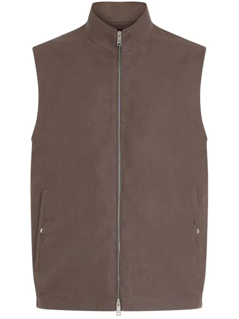Zegna chaleco con botones